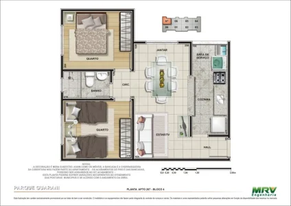 Super Oferta Vendo Apartamento no Jóckey Club, 2 Quartos
