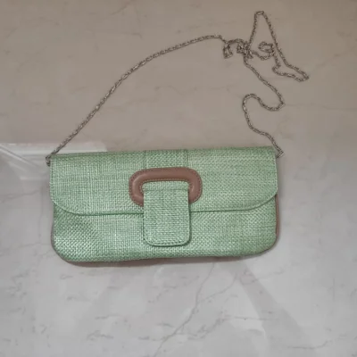 Carteira Feminina Casual Verde Exclusiva 11x5x9