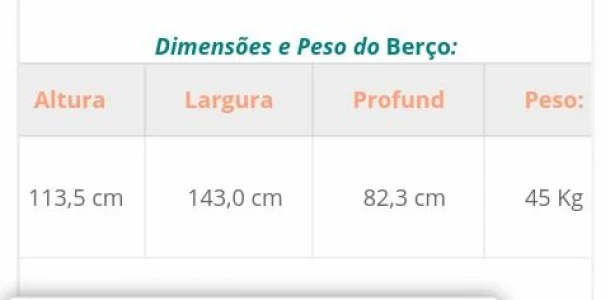 Berço Branco
