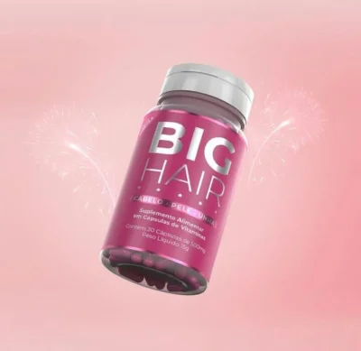Big Hair Poderoso Multivitamínico para Crescimento dos Cabelos