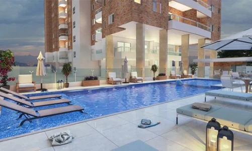 Apartamentos de 2 Dorms. no Bairro Guilhermina Praia Grande