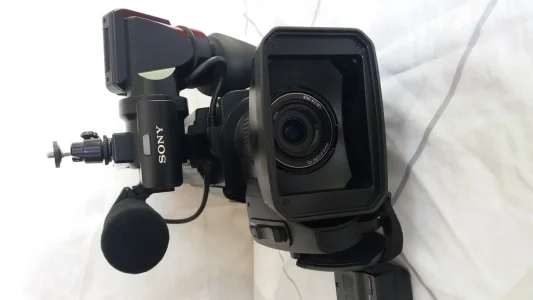 Filmadora. Sony Mc 2000 Profissional