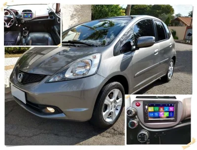 Honda New Fit 2010 com Kit Multimidia