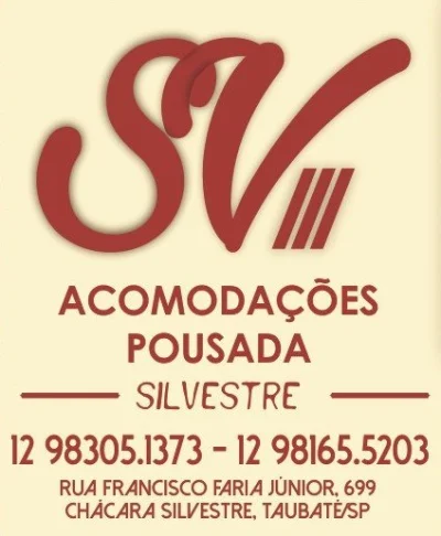 Pontos Turísticos de Taubaté SP Pousada Silvestre