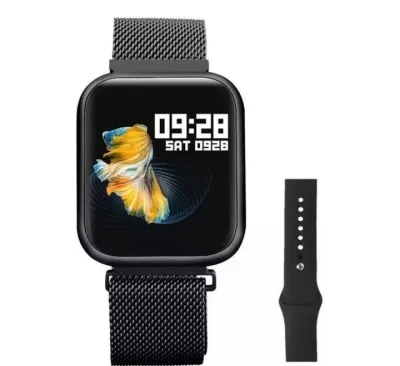 Relógio Smartwatch P70 Monitor Cardíaco Pressão Arterial Android Ios