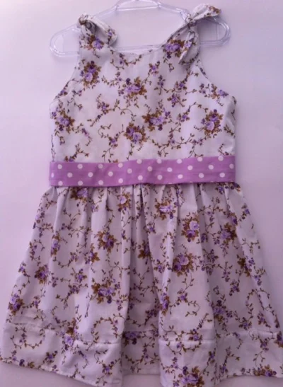 Vestido Infantil Tamanho 4 Novo