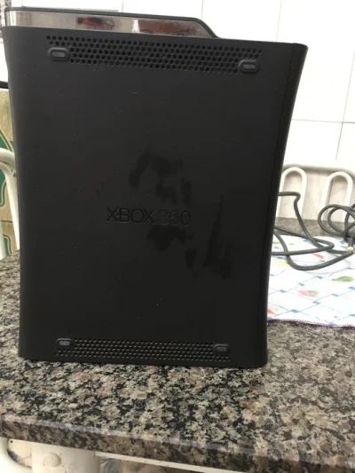 XBOX 360 120gb Destravado + 2 Controles+ Headphone+ Cabo de Rede
