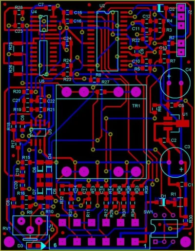 Confecção de Desenho de Circuito Impresso