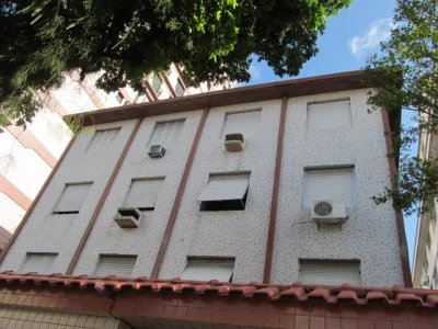 Embaré - Apartamento de 1 Dormitório em Prédio de 3 Andares