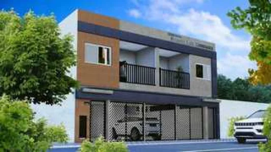 Casa com 54.85 m2 - Boqueirao - Praia Grande SP