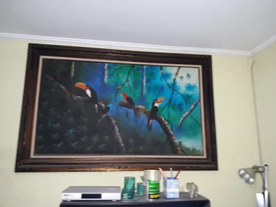Quadros a Tinta e Cera