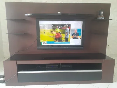 Rack Painel Madeira Mdf para TV 50"