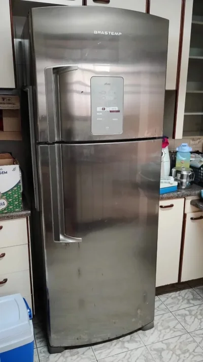 Geladeira Brastemp Ative Duplex Inox 429 Litros 220V