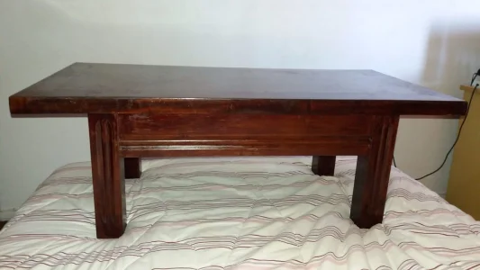 Vende Mesa de Centro e Rack em Madeira de Lei