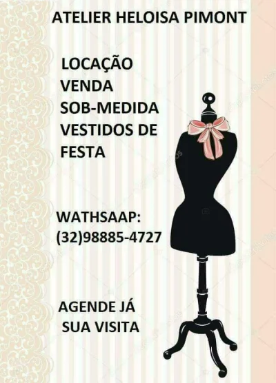Venda Aluguel e Sob Medida de Vestidos para Festas