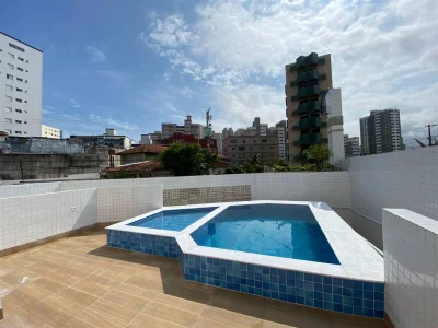 Apartamento com 56.11 m2 - Mirim - Praia Grande SP