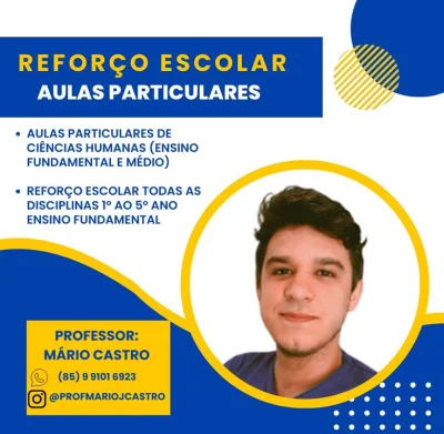 Reforço Escolar e Aulas Particulares