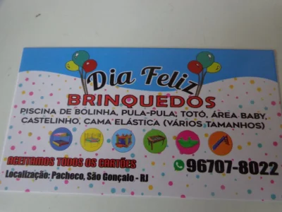 Dia Feliz Brinquedos e Eventos