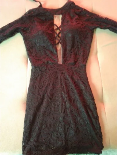 Vestido Preto Tamanho único