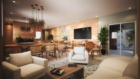 Apartamento com 59.45 m2 - Forte - Praia Grande SP