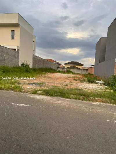 Terreno para Venda em Ponta Grossa, Jardim Carvalho