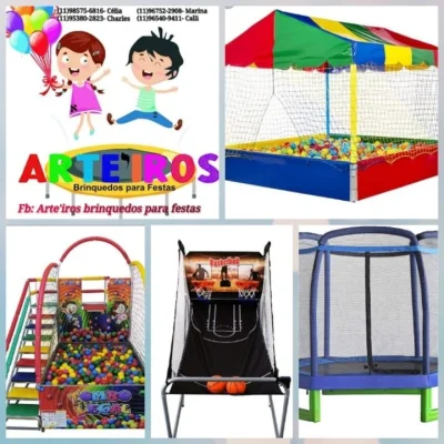 Arte'iros Brinquedos para Festas