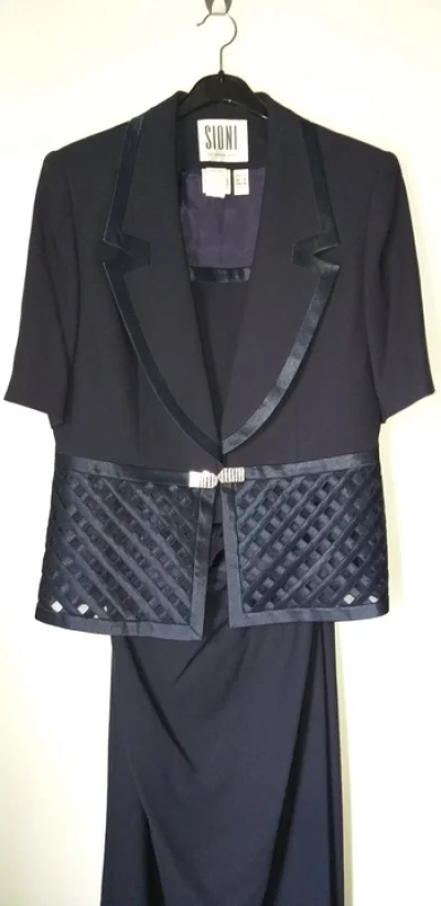Conjunto Blazer e Saia Importado Sioni