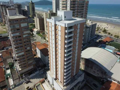 Apartamento com 126.21 m2 - Aviação - Praia Grande SP