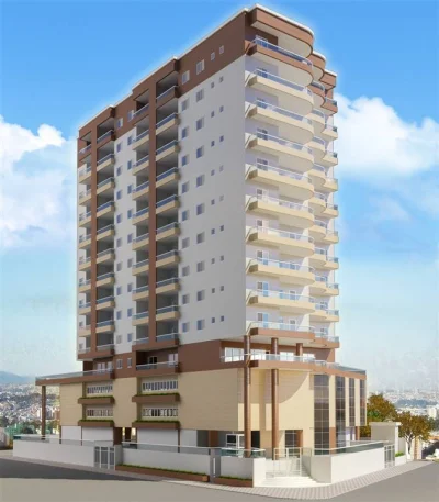 Apartamento com 75.54 m2 - Caiçara - Praia Grande SP