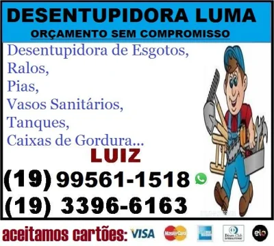 Desentupidora de Pia em Campinas,