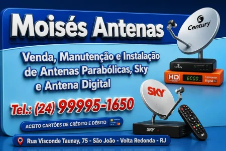Moises Antenas são João Volta Redonda