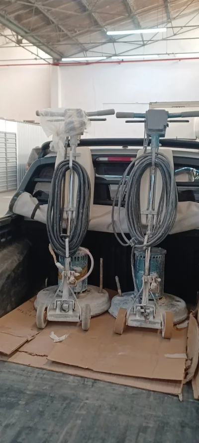 CONJUNTO DE MAQUINAS E EQUIPAMENTOS PARA POLIMENTO DE MARMORES E GRANITOS