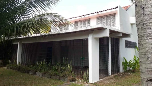 Casa Grande, na Praia Mobiliada para Aluguel