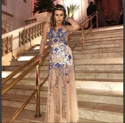 Lindo Vestido de Festa Chique