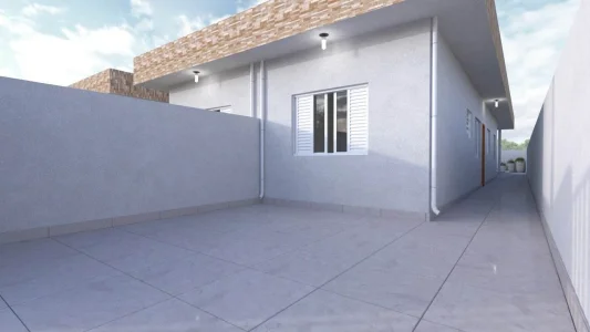 Casa com Piscina em Mongaguá