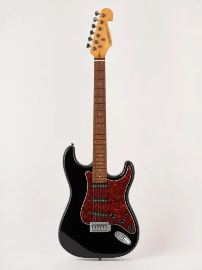 Guitarra Elétrica Giannini SonicX Series Preta - Estilo Stratocaster