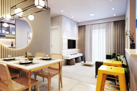 Apartamento com 134.46 m2 - Guilhermina - Praia Grande SP