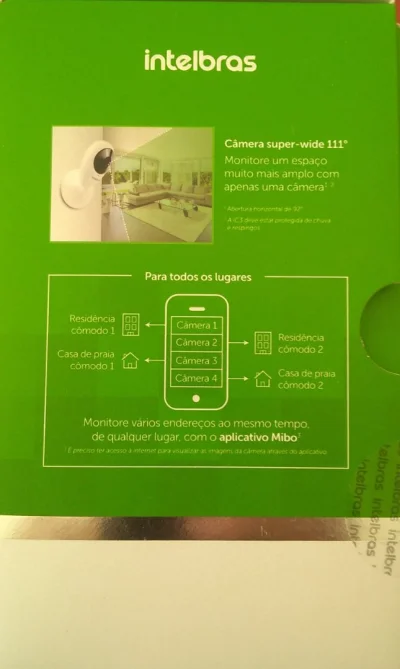 Câmera de Segurança Wi-fi Hd