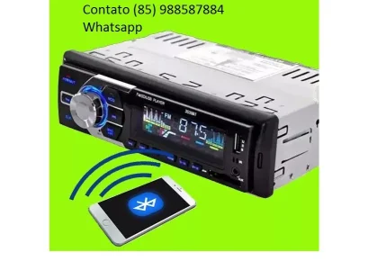 Auto Radio Som Automotivo Bluetooth Pendrive Fm Entrega Gratis
