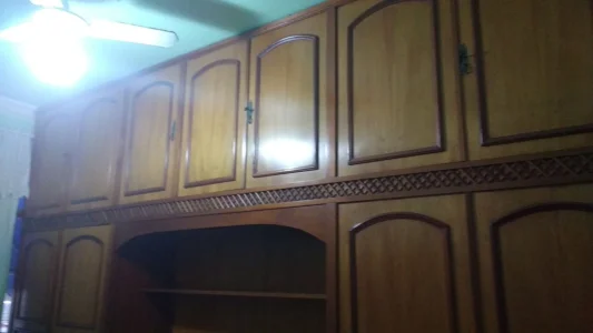 Armário 11 Portas e Cama Casal com 4 Gavetões