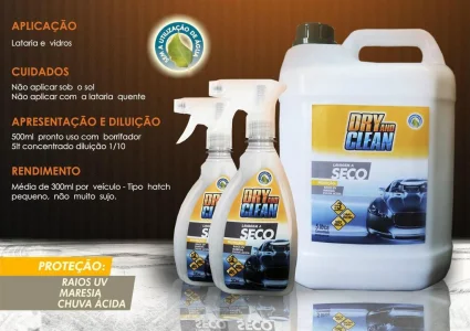 Kit Limpeza Automotiva Limpeza à Seco
