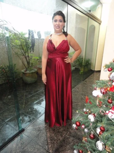 Vestido de Seda