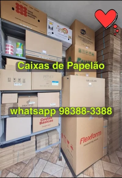 Caixas de Papelão para Mudanças