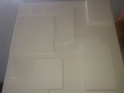 Placas de Gesse em 3d