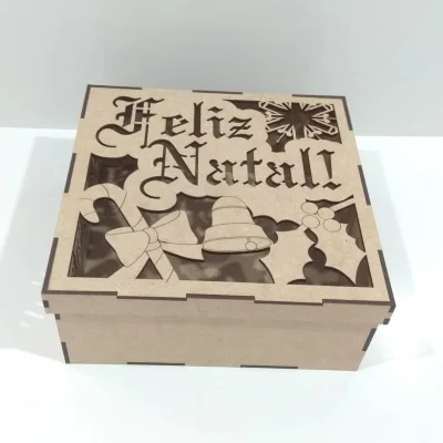 Caixa de Presente Feliz Natal