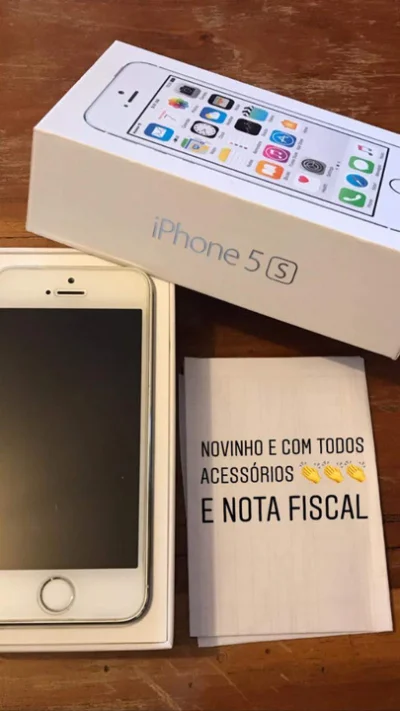 Vendo Iphone 5s sem Detalhes de Uso
