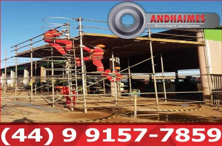 Montagem de Andaime Industrial Guarapuava PR Tubo Roll