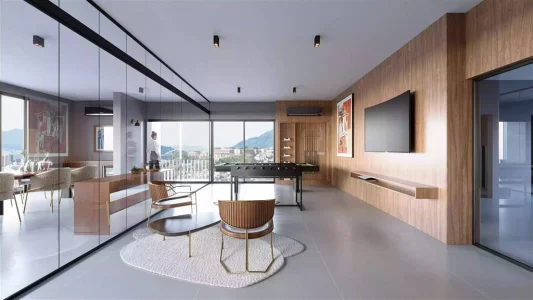 Apartamento com 74.71 m2 - Forte - Praia Grande SP