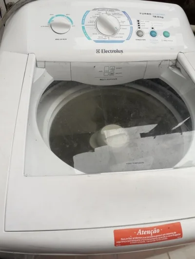 Máquina Electrolux Quebrada