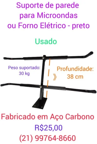 Suporte para Microondas ou Forno Elétrico - R$25,00